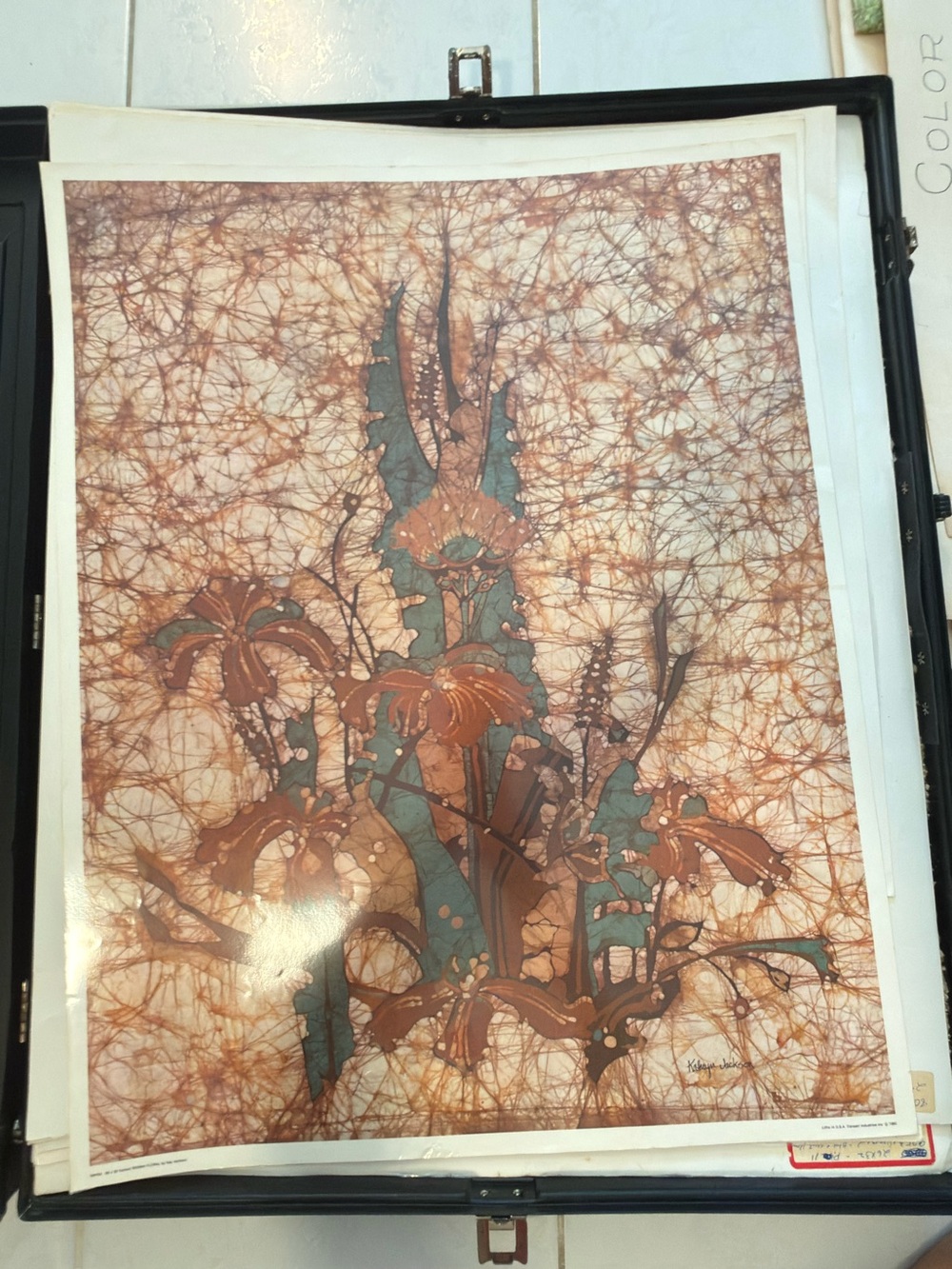 Lithography art of many